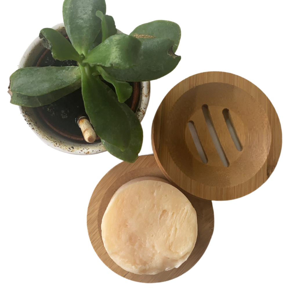 Natural Bamboo Soap Dish  Duo