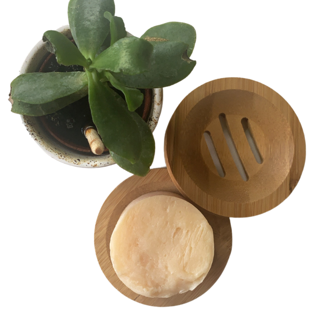 Ultimate Lemongrass & Bergamot Luxe Lush Gift Box with Bamboo Soap Dish